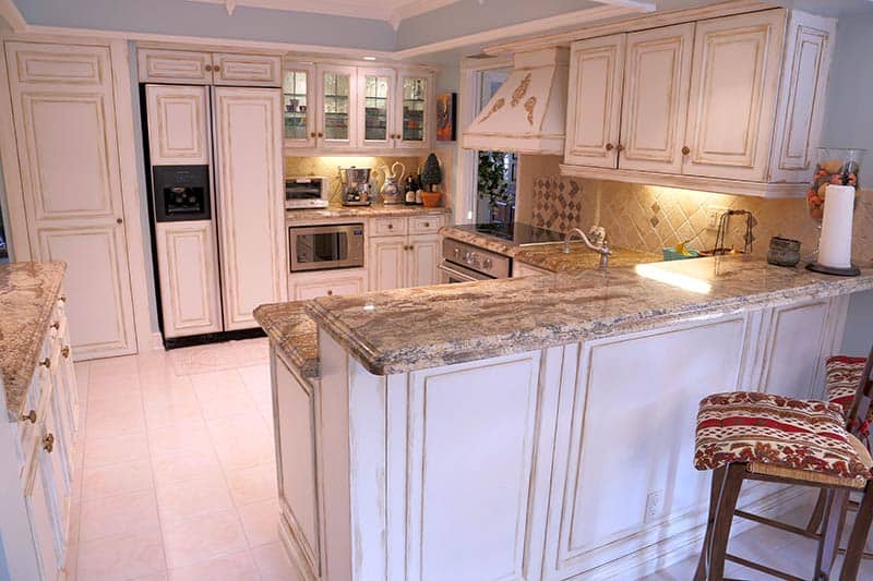 High end kitchen cabinetry